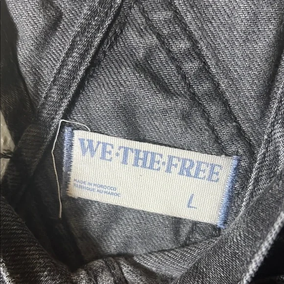 We The Free Charcoal Denim Overalls - Picture 2 of 11